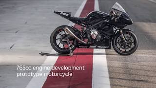 Triumph Moto 2 Rolling Road