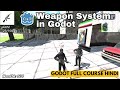 Adding weapon system in Godot Tutorial in Hindi