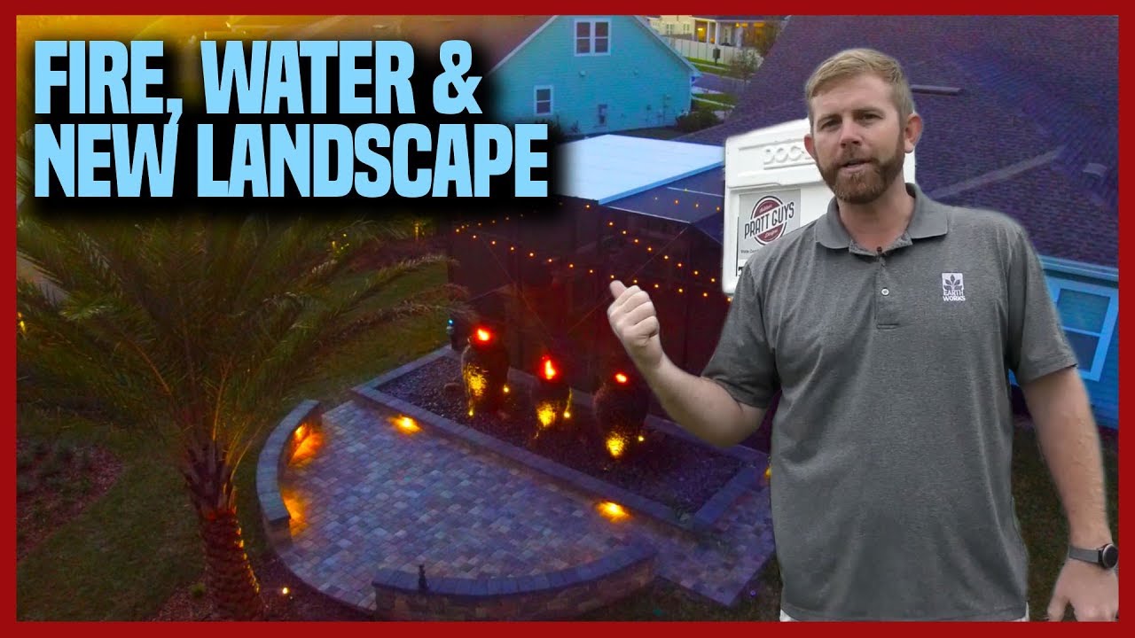 Fire & Water In Jacksonville Water Feature Earth Works Jax YouTube
