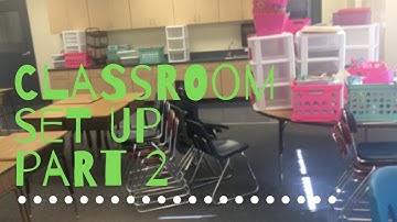 Classroom Setup Day 2 | Second Year Teacher