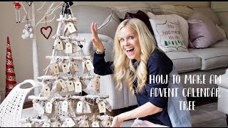 How to Make an Advent Calendar Tree