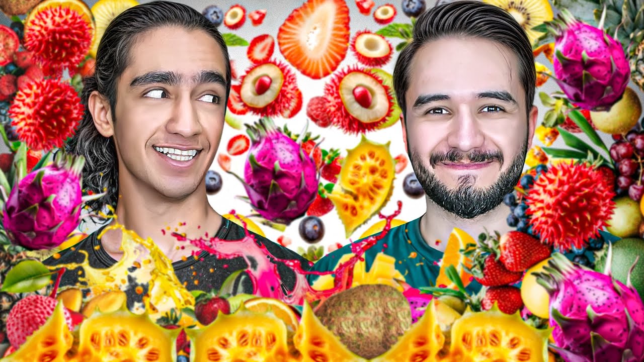 گرون ترین و عجیب ترین میوه‌ها رو خوردیم😎 خیلی خفنن