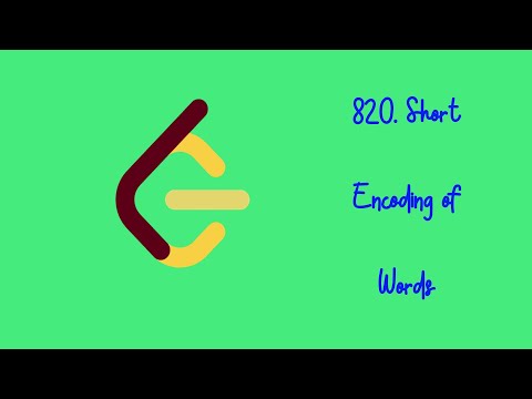 820. Short Encoding