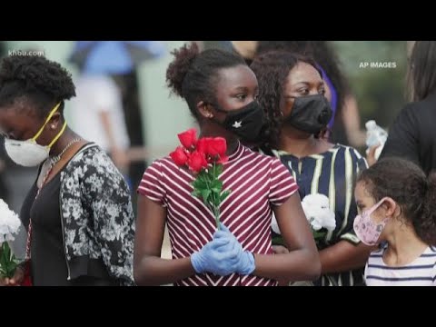 Remembering George Floyd: Thousands pass through Fountain of ...