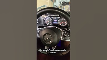 Mercedes e300 2017 oil maintains life reset.