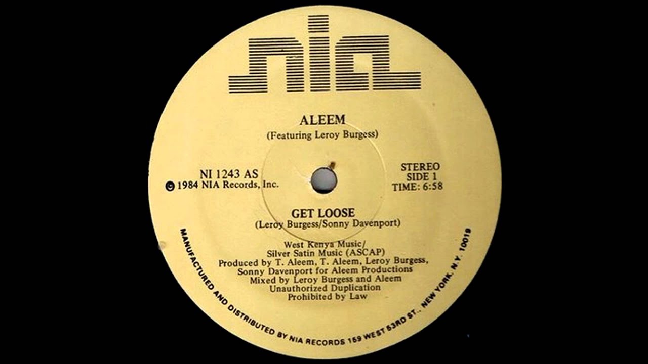 Aleem - Get Loose