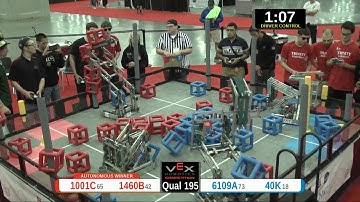 2015 VRC Sci Q195 - 1001C 1460B vs 6109A 40K - 44 to 51 - VEX Worlds 2015 - Science Division