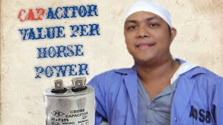 Capacitor Value per HorsePower Aircon