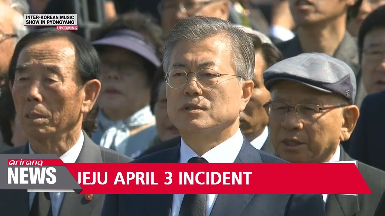 President Moon attend Jeju April 3 Incident commemorative ceremony President Moon attend Jeju April 3 Incident commemorative ceremony