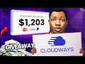 Get free 1100 from cloudways hosting  woocommerce challenge