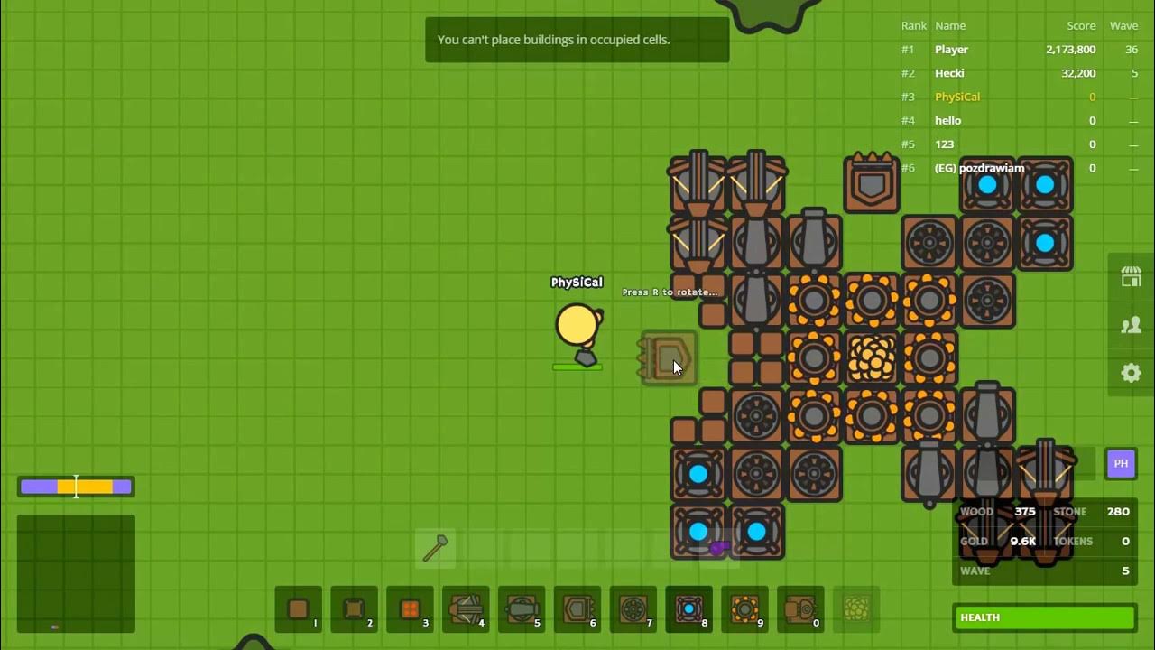 (Zombs.io)How To Make A X Shaped Base *First Video* YouTube