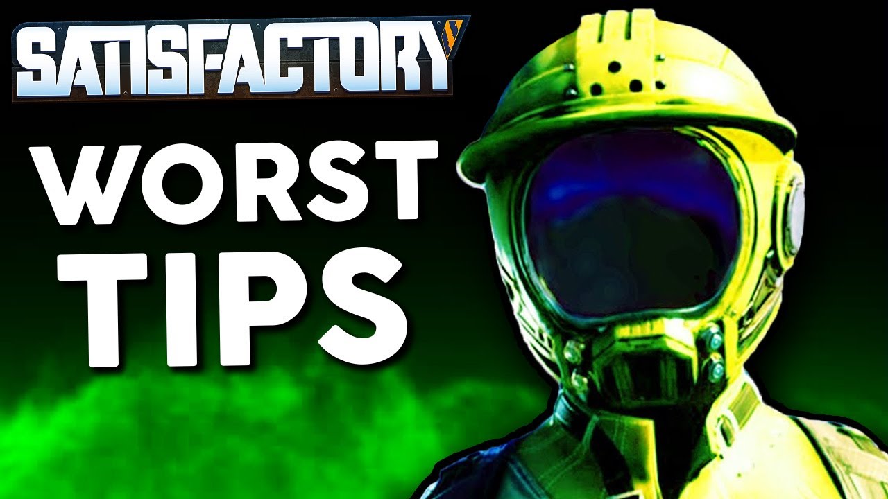 ⁣20 WORST Tips from 2000 Hours in Satisfactory!