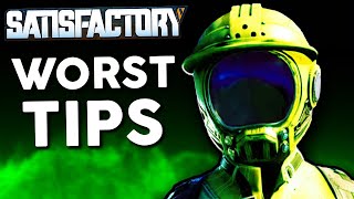 20 WORST Tips from 2000 Hours in Satisfactory!