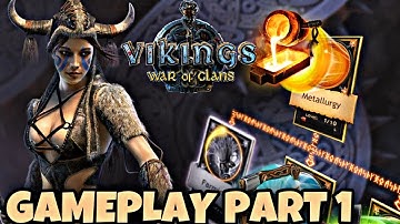 Vikings War of Clans: Gameplay Walkthrough Part 1 (iOS/Android)