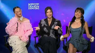 EJAE, AUDREY NUNA, & REI AMI Talk Golden, KPop Demon Hunters | Interview