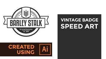 How To Design A Badge Logo In Adobe Illustrator