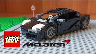 Сборка LEGO moc McLaren f1 #Lego #ютубер18 #LEGO #8wide