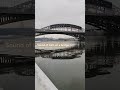 Moscow train sound above the Moscow river #winter #moscow #subway #train