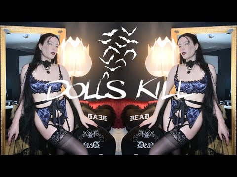 Widow Lingerie Try On Haul ~ Dolls Kill