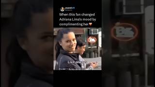 When This Fan Changed Adriana Limas Mood By Complimenting Her