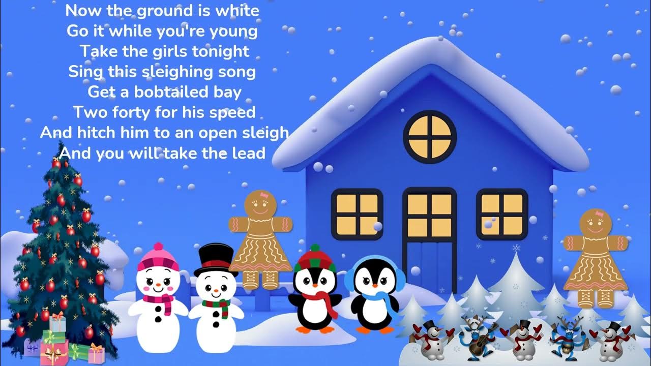 Jingle Bells Song with lyrics! Christmas special song for kids| Nursery