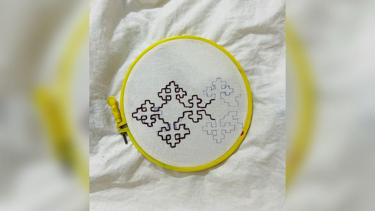 Hand Embroidery, Kasuthi Stich 