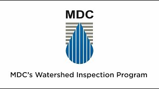 MDC's Watershed Inspection Program