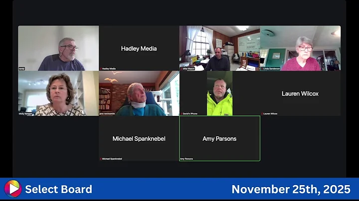 Select Board: 11-25-25