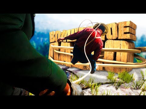 МОЁ ЛАССО УБИВАЕТ ИГРУ! - МОНТАЖ, ПРИКОЛЫ, СМЕШНЫЕ МОМЕНТЫ [ RED DEAD ONLINE ] [ПК]