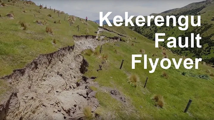Drone video of the Kekerengu Fault rupture