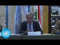Lebanon: People didn't choose the war - UN Chief | United Nations
