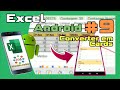 Excel Básico Android P9 - Modo de exibição de cartões | Melhorando visualização do App do Excel