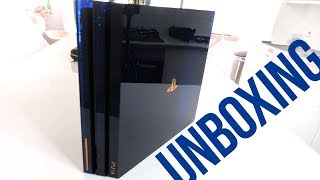 PS4 Pro 500 Million Limited Edition Unboxing Exclusive Early Look