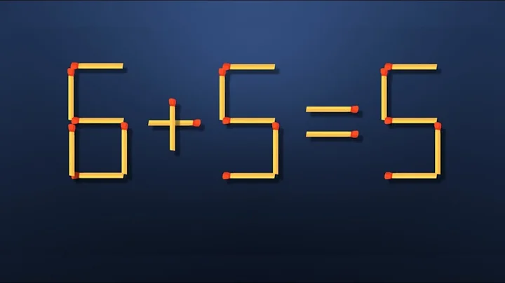 Move only 1 stick to fix the equation | Tricky matchstick puzzle that can trick your brain