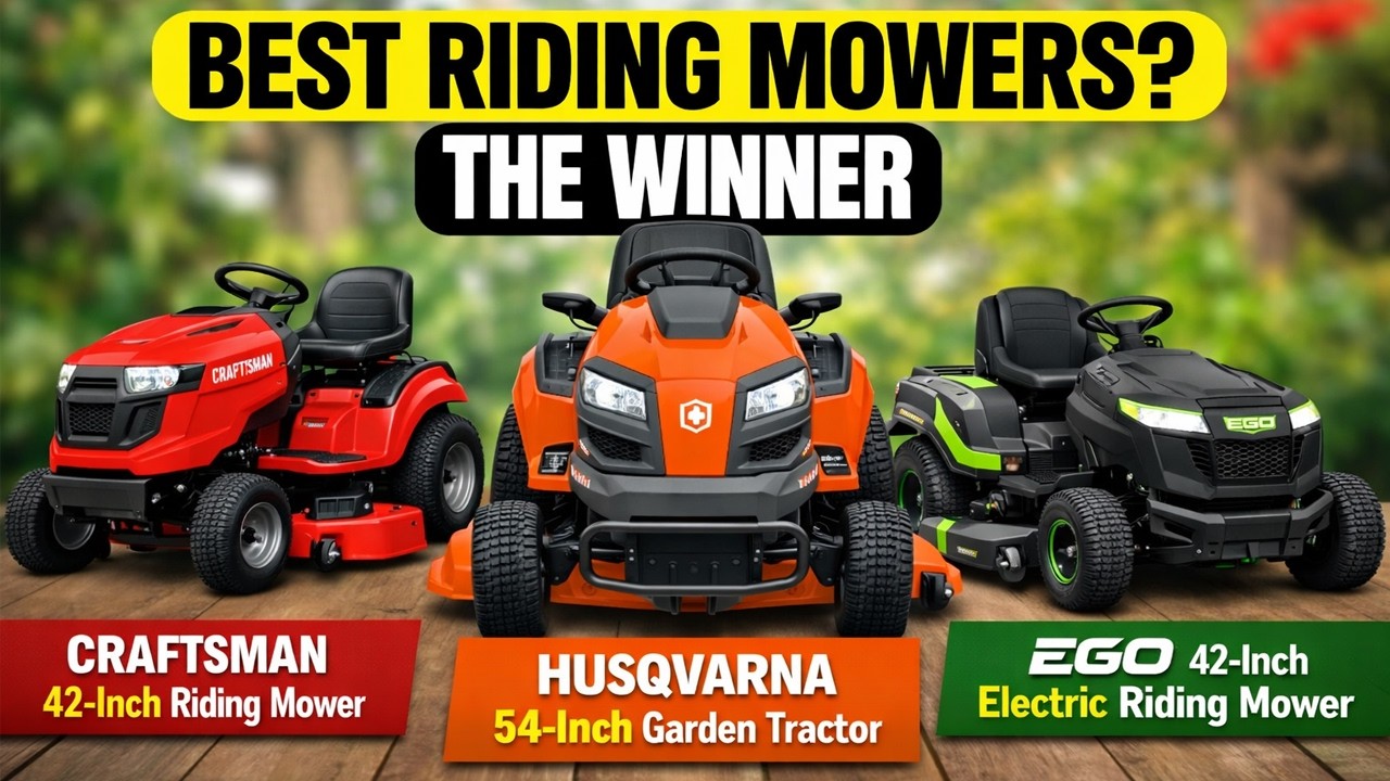 Best Riding Lawn Mowers for 2026 in USA BUY RIGHT NOW - YouTube