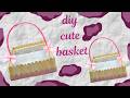 diy basket | popsicle sticks craft | popsicle #diy #craft #art #yt #popsicle #icecream #sticks #diy