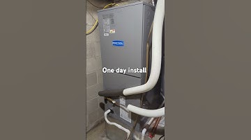I installed a new Mr Cool central air system.