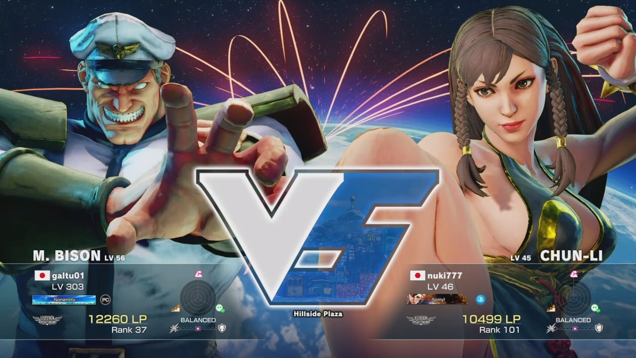 SF5: GALTU01 (M.BISON) VS NUKI (CHUN-LI)