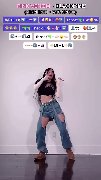 [XTINE] BLACKPINK - 'Pink Venom' Dance Tutorial (Mirrored   75% speed)