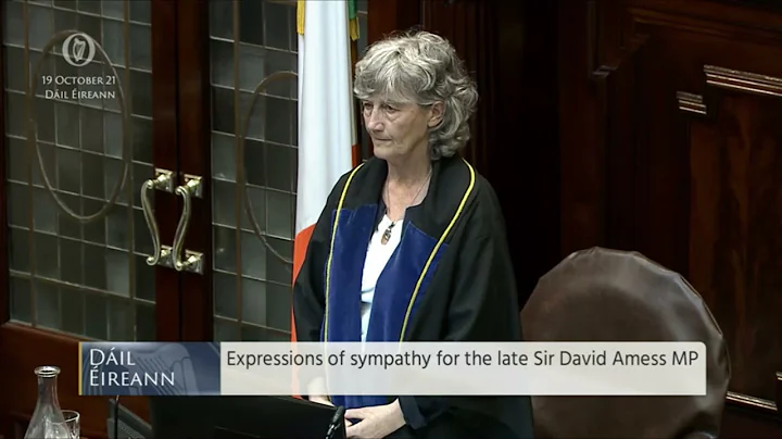 TDs respect minute's silence for slain UK MP David Amess
