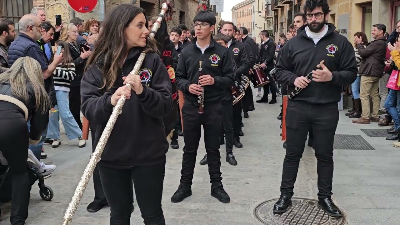 Semana Santa Segovia 2025. Certamen de Bandas Semana Santa. Pasacalles 6/4/2025