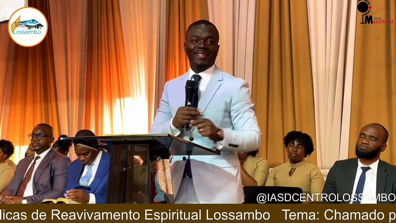 Pastor Osvaldo Candambo, no congresso de Reavivamento Espiritual. No Lossambo Huambo| #noticias 