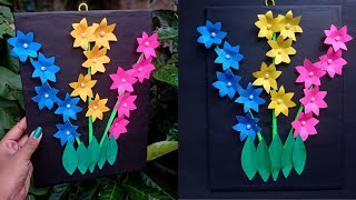 Unique Flower Wall Hanging Ideabest Use Of Waste Cardboardhome Decor Idea