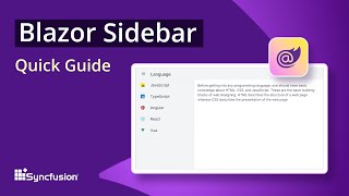 Blazor Sidebar: The Ultimate Feature Walkthrough
