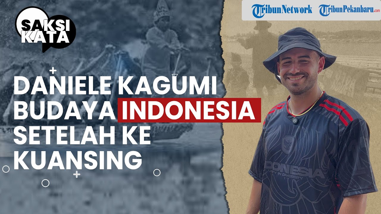 Bule Italia Fans Inter Milan Jadi Korban Tik Tok Nonton Pacu Jalur ke Riau