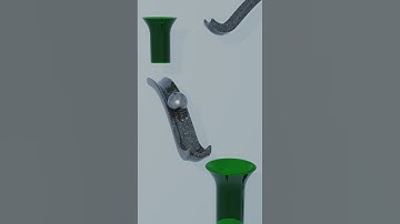 Rolling Ball Loop | Blender Animation #blender #tiktok  #3d #animation