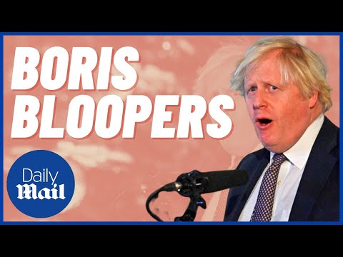 Boris Johnson funny moments Peppa Pig World and other bloopers the PM endured in 2021 