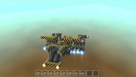 Scrap Mechanic - Working Jet Build