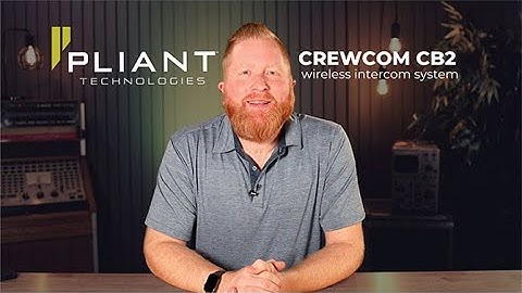 Pliant CrewCom CB2 Digital Intercom System