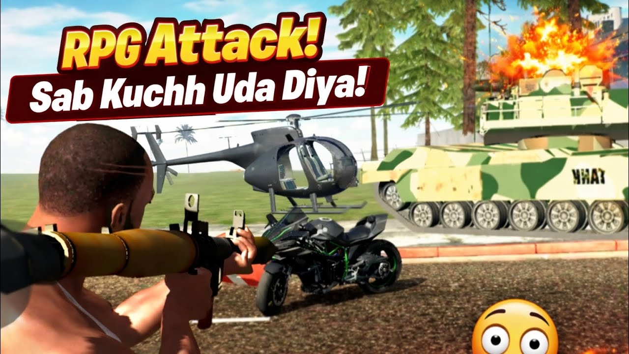 Indian Bike Driving 3D RPG Mission Gameplay 🔥